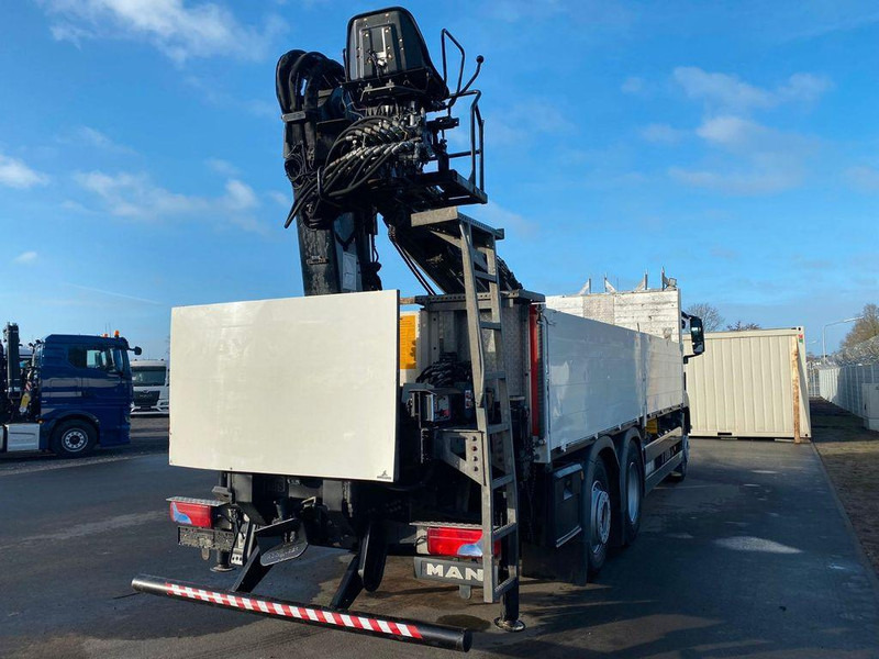 MAN TGS 26.440 6x2 HIAB 166 Ladekran Pritsche - Camion plateau, Camion grue: photos 4 MAN TGS 26.440 6x2 HIAB 166 Ladekran Pritsche - Camion plateau, Camion grue: photos 4