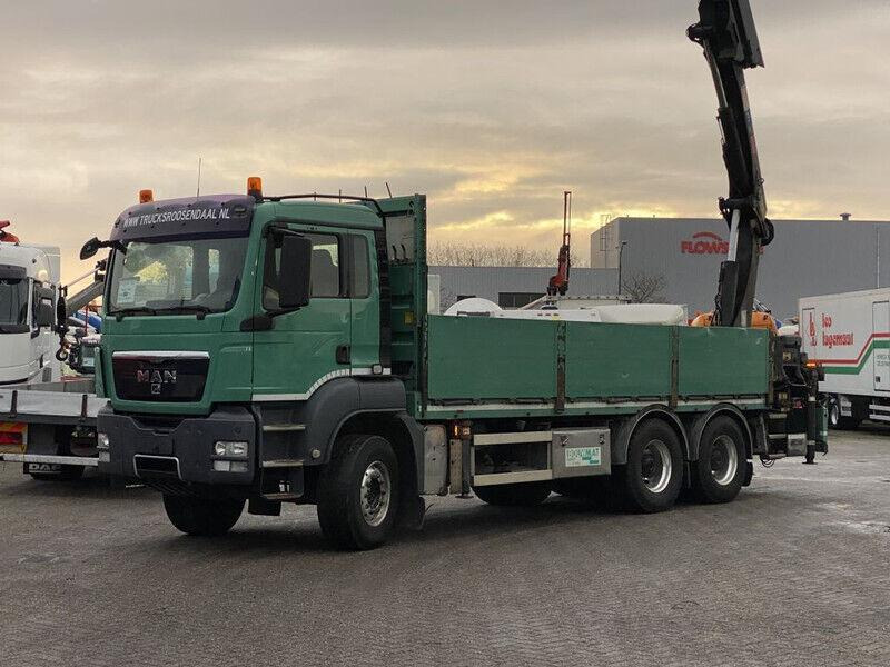 MAN TGS 26.440 - Camion plateau, Camion grue: photos 1 MAN TGS 26.440 - Camion plateau, Camion grue: photos 1