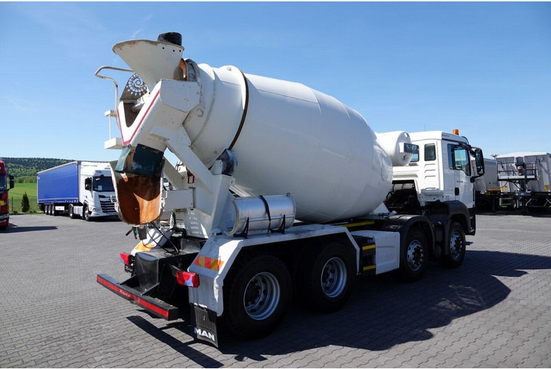 MAN TGS 32.400 / 8X4 / GRUSZKA / BETONOMIESZARKA / 9 M3 / IMER / MAN - Camion malaxeur: photos 5 MAN TGS 32.400 / 8X4 / GRUSZKA / BETONOMIESZARKA / 9 M3 / IMER / MAN - Camion malaxeur: photos 5