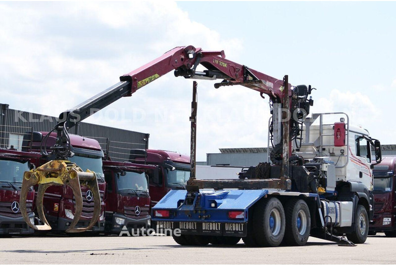 MAN TGS 33.500 - Timper truck+crane - Camion grumier, Camion grue: photos 3 MAN TGS 33.500 - Timper truck+crane - Camion grumier, Camion grue: photos 3
