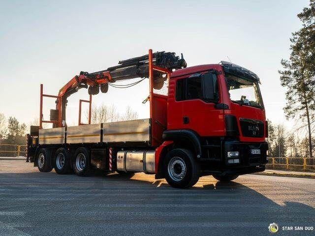 MAN TGS 35.400 - Camion plateau, Camion grue: photos 4 MAN TGS 35.400 - Camion plateau, Camion grue: photos 4