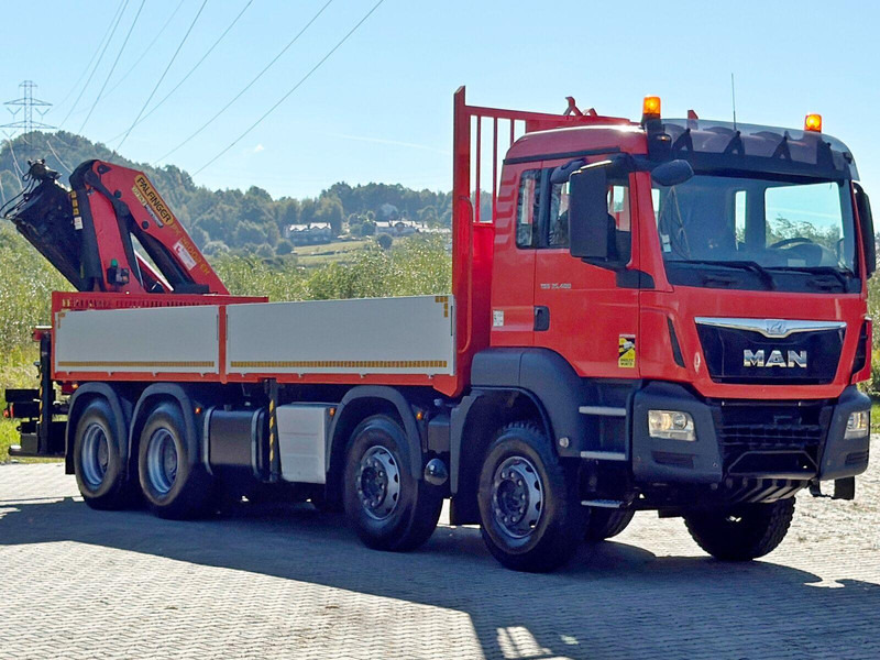 MAN TGS 35.400* PK 26002 - EH D + FUNK /8x4 - Camion plateau, Camion grue: photos 4 MAN TGS 35.400* PK 26002 - EH D + FUNK /8x4 - Camion plateau, Camion grue: photos 4