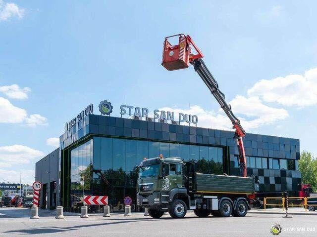 MAN TGS 35.480 PALFINGER PK 20002 HDS Grapple Tippe - Camion benne, Camion grue: photos 5 MAN TGS 35.480 PALFINGER PK 20002 HDS Grapple Tippe - Camion benne, Camion grue: photos 5