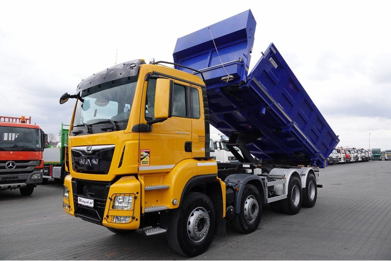 MAN TGS 35.500 / 8x4 / WYWROTKA / HYDROBURTA / BORDMATIK / NAVI / 20 - Camion benne: photos 3 MAN TGS 35.500 / 8x4 / WYWROTKA / HYDROBURTA / BORDMATIK / NAVI / 20 - Camion benne: photos 3