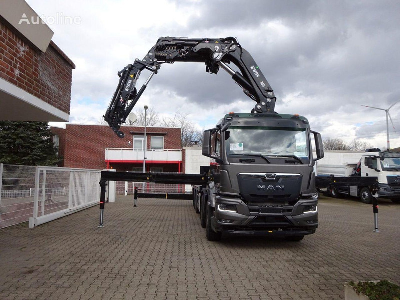 MAN TGS 35.510 - Camion plateau, Camion grue: photos 2 MAN TGS 35.510 - Camion plateau, Camion grue: photos 2