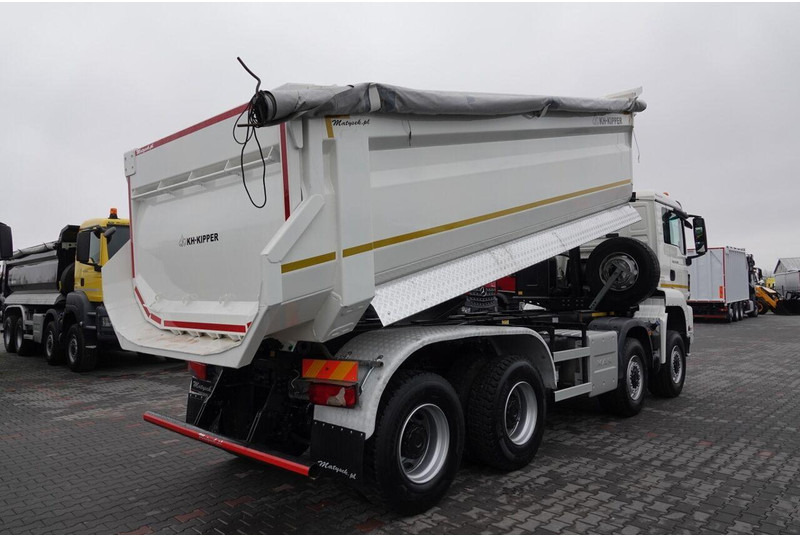 Camion benne MAN TGS 41.460 / 8x8 / WYWROTKA TYLNOZSYP / MANUAL / KH-KIPPER / EUR: photos 6 Camion benne MAN TGS 41.460 / 8x8 / WYWROTKA TYLNOZSYP / MANUAL / KH-KIPPER / EUR: photos 6