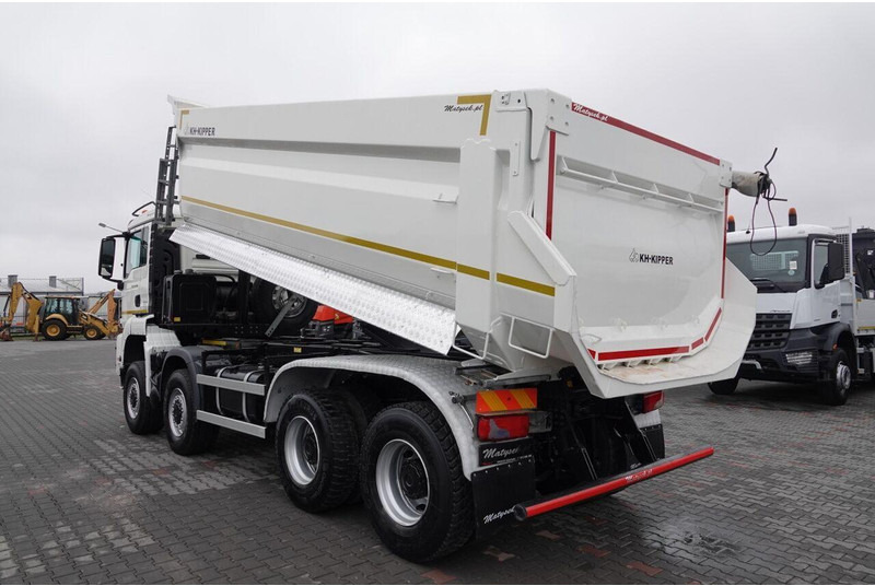 MAN TGS 41.460 / 8x8 / WYWROTKA TYLNOZSYP / MANUAL / KH-KIPPER / EUR - Camion benne: photos 4 MAN TGS 41.460 / 8x8 / WYWROTKA TYLNOZSYP / MANUAL / KH-KIPPER / EUR - Camion benne: photos 4