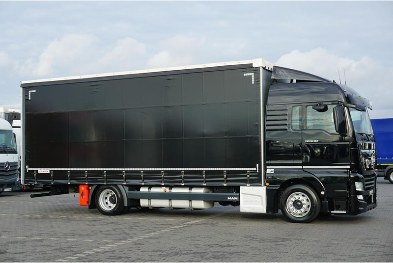 MAN TGX / 18.360 / ACC / E 6 / FIRANKA / 19 PALET / ŁAD. 7650 KG - Camion à rideaux coulissants: photos 4 MAN TGX / 18.360 / ACC / E 6 / FIRANKA / 19 PALET / ŁAD. 7650 KG - Camion à rideaux coulissants: photos 4