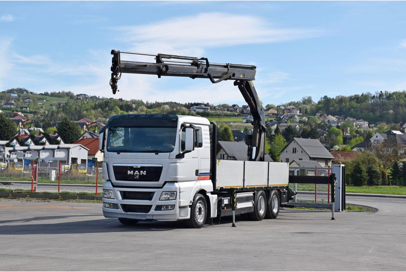 MAN TGX 26.440 Pritsche 6,40 m* PK 29002+FUNK *6x4 - Camion plateau, Camion grue: photos 2 MAN TGX 26.440 Pritsche 6,40 m* PK 29002+FUNK *6x4 - Camion plateau, Camion grue: photos 2