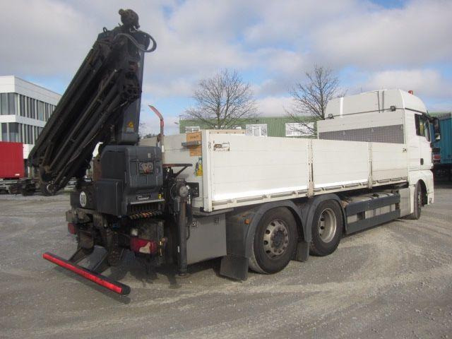 MAN TGX 26.440 mit Hiab-Kran Funkfernbedienung - Camion plateau, Camion grue: photos 4 MAN TGX 26.440 mit Hiab-Kran Funkfernbedienung - Camion plateau, Camion grue: photos 4