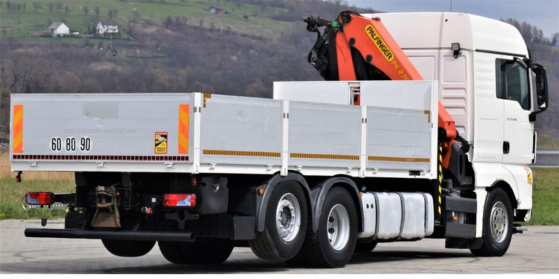 MAN TGX 26.480 - Camion plateau, Camion grue: photos 5 MAN TGX 26.480 - Camion plateau, Camion grue: photos 5