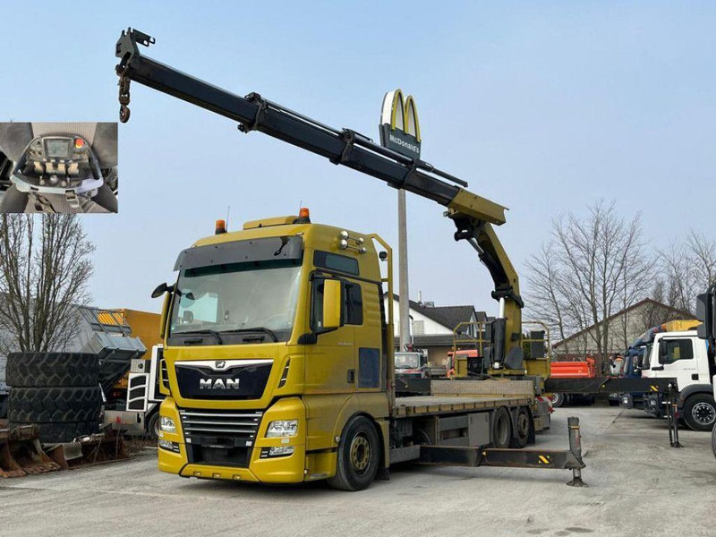 MAN TGX 26.500 6x2 Crane Palfinger PK 53002-SHC - Camion plateau, Camion grue: photos 2 MAN TGX 26.500 6x2 Crane Palfinger PK 53002-SHC - Camion plateau, Camion grue: photos 2