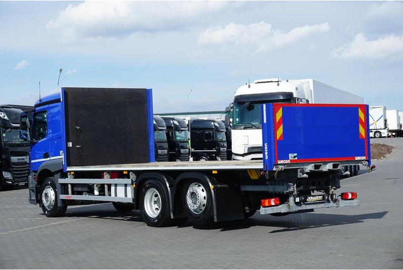 Camion plateau Mercedes-Benz ACTROS / 2543 / ACC / E 6 / PEŁNY ADR / PLATFORMA / ZAWIESIE POD: photos 6