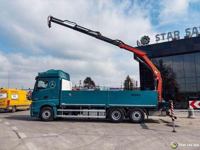 Mercedes-Benz ACTROS 2545 6x2 Palfinger PK 16001 HDS Crane - Camion plateau, Camion grue: photos 4 Mercedes-Benz ACTROS 2545 6x2 Palfinger PK 16001 HDS Crane - Camion plateau, Camion grue: photos 4