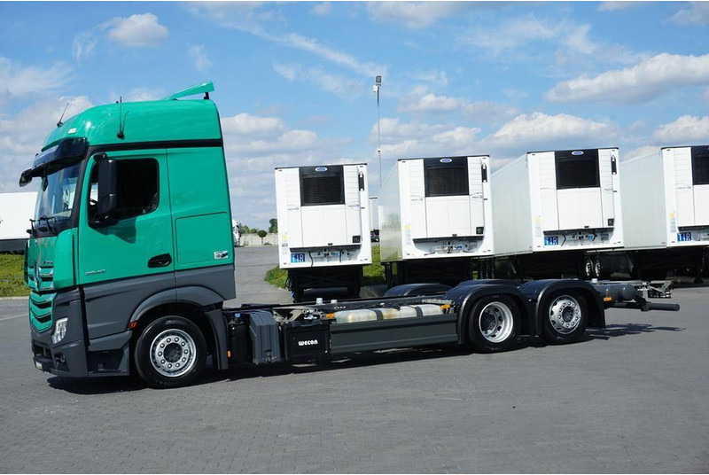 Mercedes-Benz ACTROS / 2548 / ACC / E 6 / MP 5 / MEGA / BDF 7,82 M / RETARDER - Camion porte-conteneur/ Caisse mobile: photos 3 Mercedes-Benz ACTROS / 2548 / ACC / E 6 / MP 5 / MEGA / BDF 7,82 M / RETARDER - Camion porte-conteneur/ Caisse mobile: photos 3