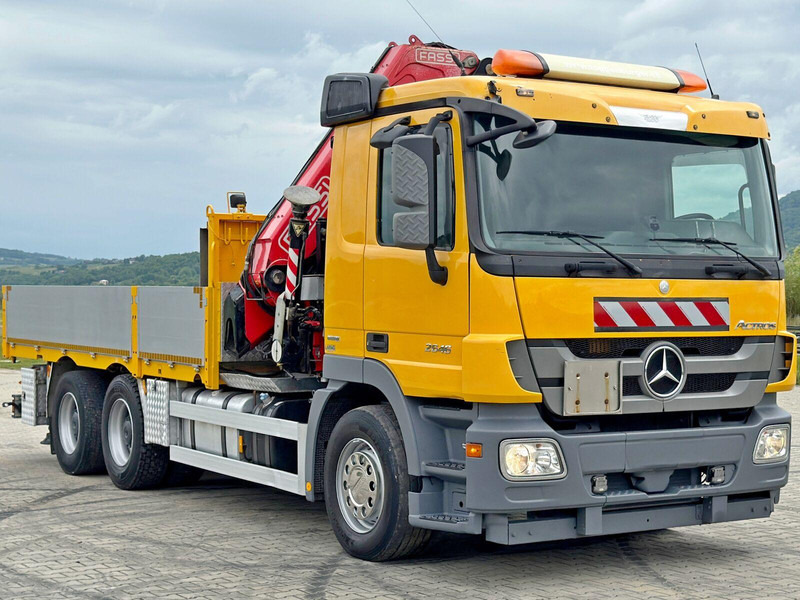 Mercedes-Benz ACTROS 2646 * FASSI F365AXP.26 + FUNK * 6x4 - Camion plateau, Camion grue: photos 3 Mercedes-Benz ACTROS 2646 * FASSI F365AXP.26 + FUNK * 6x4 - Camion plateau, Camion grue: photos 3
