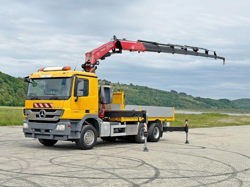 Mercedes-Benz ACTROS 2646 * FASSI F365AXP.26 + FUNK * 6x4 - Camion plateau, Camion grue: photos 2 Mercedes-Benz ACTROS 2646 * FASSI F365AXP.26 + FUNK * 6x4 - Camion plateau, Camion grue: photos 2