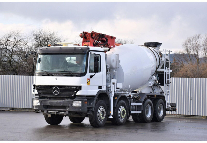 Mercedes-Benz ACTROS 3241* Betonpumpe 21m *8x4 * Top Zustand - Camion pompe: photos 2 Mercedes-Benz ACTROS 3241* Betonpumpe 21m *8x4 * Top Zustand - Camion pompe: photos 2