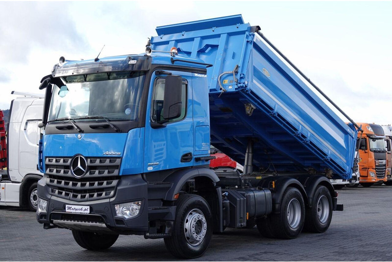 Mercedes-Benz AROCS 2636 / 6x4 / WYWROTKA 3 STRONNA / MEILLER KIPER / EURO 6 / - Camion benne: photos 1 Mercedes-Benz AROCS 2636 / 6x4 / WYWROTKA 3 STRONNA / MEILLER KIPER / EURO 6 / - Camion benne: photos 1