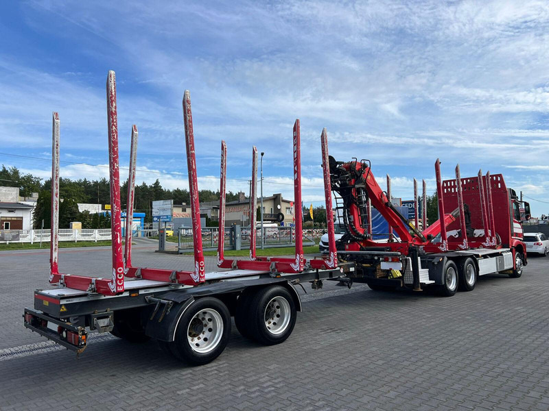 Mercedes-Benz AROCS 2645 EURO 6 6x4 TIMBER CARRIER HOLZTRANSPORT PALFINGER EPS - Camion grumier, Camion grue: photos 4 Mercedes-Benz AROCS 2645 EURO 6 6x4 TIMBER CARRIER HOLZTRANSPORT PALFINGER EPS - Camion grumier, Camion grue: photos 4