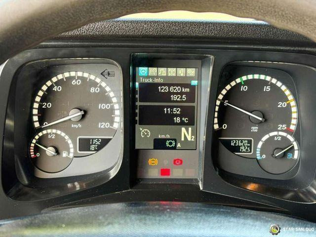 Camion benne, Camion grue Mercedes-Benz AROCS 3345 6x6 HMF 3220 K hds Crane tipper: photos 13 Camion benne, Camion grue Mercedes-Benz AROCS 3345 6x6 HMF 3220 K hds Crane tipper: photos 13