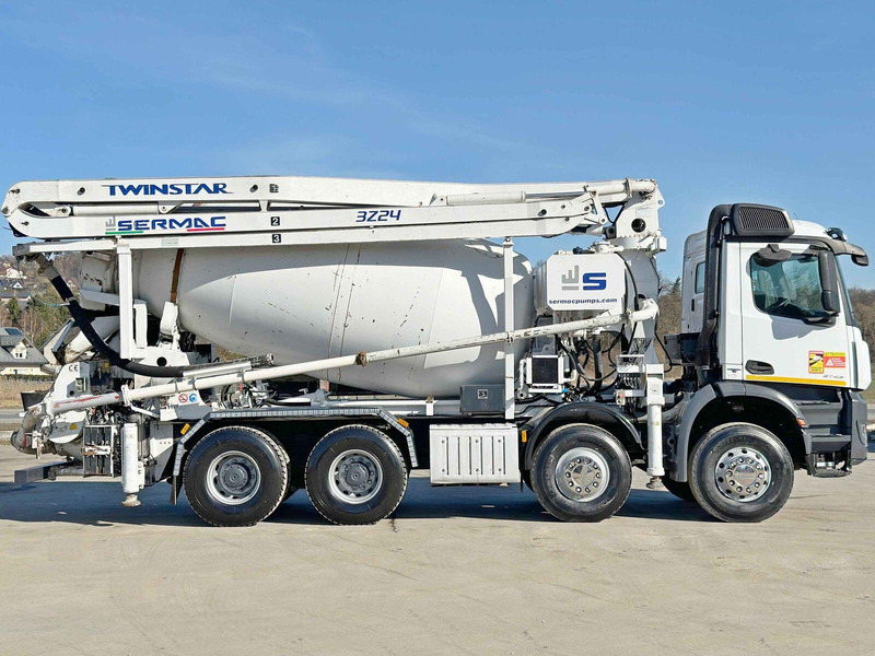 Mercedes-Benz AROCS 3743 * Betonpumpe + FUNK * 8x4 * TOP - Camion malaxeur: photos 3 Mercedes-Benz AROCS 3743 * Betonpumpe + FUNK * 8x4 * TOP - Camion malaxeur: photos 3