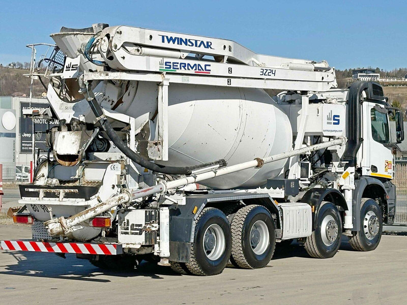 Mercedes-Benz AROCS 3743 * Betonpumpe + FUNK * 8x4 * TOP - Camion malaxeur: photos 5 Mercedes-Benz AROCS 3743 * Betonpumpe + FUNK * 8x4 * TOP - Camion malaxeur: photos 5