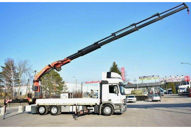 Mercedes-Benz Actros 2546 6x2 Palfinger PK 53002 Crane Kran - Camion plateau, Camion grue: photos 3 Mercedes-Benz Actros 2546 6x2 Palfinger PK 53002 Crane Kran - Camion plateau, Camion grue: photos 3