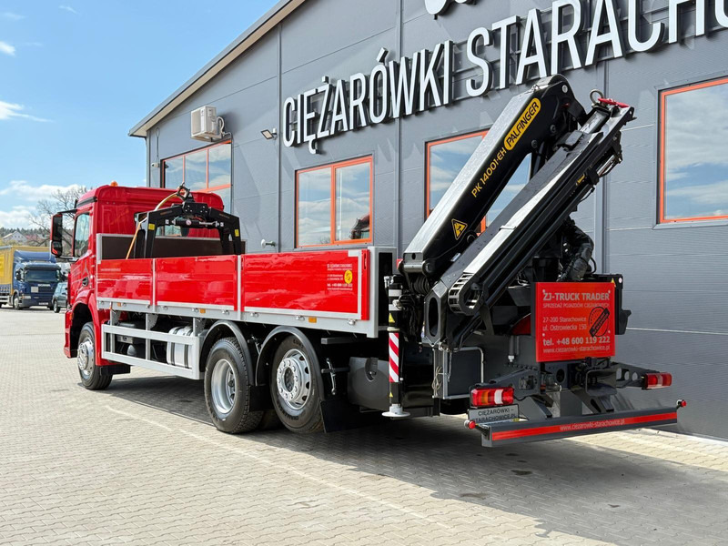 Mercedes-Benz Arocs Actros 2532 / E6 / 6x2 / skrzynia + żuraw Palfinger / budo - Camion plateau, Camion grue: photos 4 Mercedes-Benz Arocs Actros 2532 / E6 / 6x2 / skrzynia + żuraw Palfinger / budo - Camion plateau, Camion grue: photos 4