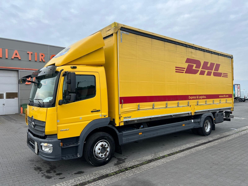 Mercedes-Benz Atego 1530 EURO 6 CURTAIN TILT LIFT 1.HAND - Camion à rideaux coulissants: photos 1 Mercedes-Benz Atego 1530 EURO 6 CURTAIN TILT LIFT 1.HAND - Camion à rideaux coulissants: photos 1