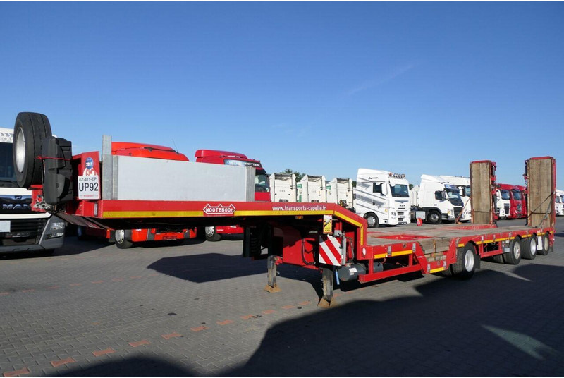 Nooteboom NISKOPODWOZIE LAWETA / 4 OSIOWA / DMC: 73500 KG / NAJAZDY HYDRAU - Semi-remorque surbaissé: photos 4 Nooteboom NISKOPODWOZIE LAWETA / 4 OSIOWA / DMC: 73500 KG / NAJAZDY HYDRAU - Semi-remorque surbaissé: photos 4