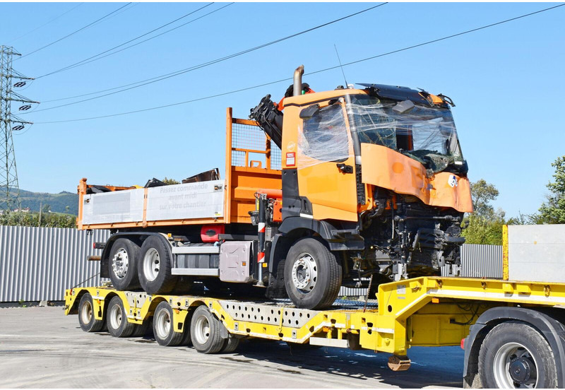 Renault C 380 - Camion benne, Camion grue: photos 2 Renault C 380 - Camion benne, Camion grue: photos 2