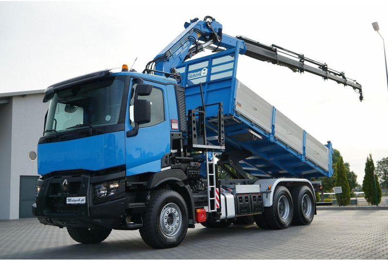 Renault C 430 - Camion benne, Camion grue: photos 1 Renault C 430 - Camion benne, Camion grue: photos 1