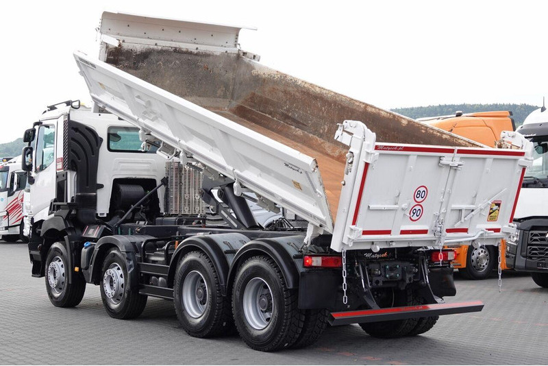 Renault C 460 / 8x4 / WYWROTKA / HYDROBURTA / BORDMATIC / EURO 6 / OPONY - Camion benne: photos 4 Renault C 460 / 8x4 / WYWROTKA / HYDROBURTA / BORDMATIC / EURO 6 / OPONY - Camion benne: photos 4