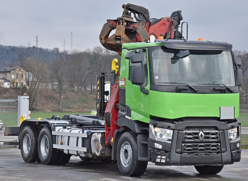 Renault C430* ABROLLKIPPER *LIV 170Z 78 * 6x4 - Camion ampliroll, Camion grue: photos 3 Renault C430* ABROLLKIPPER *LIV 170Z 78 * 6x4 - Camion ampliroll, Camion grue: photos 3