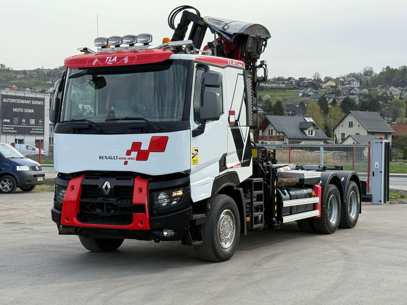 Renault C520 * ABROLLKIPPER 4,80 m * KESLA * 6x4! - Camion ampliroll, Camion grue: photos 3 Renault C520 * ABROLLKIPPER 4,80 m * KESLA * 6x4! - Camion ampliroll, Camion grue: photos 3