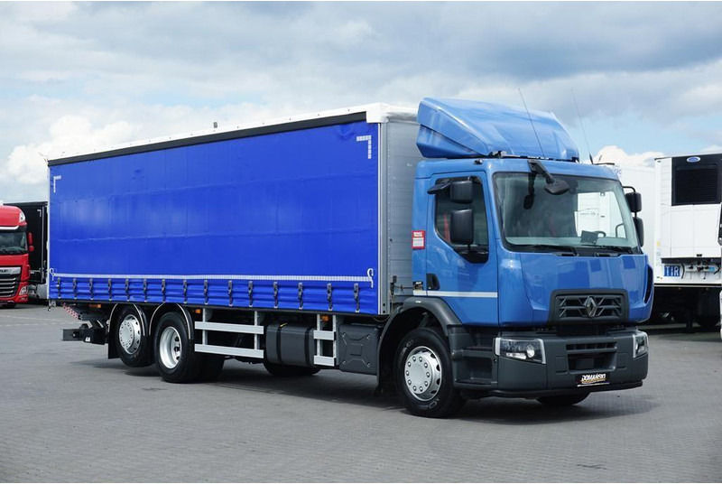 Renault D 320 / EURO 6 / FIRANKA + WINDA / 21 PALET / ŁAD. 16 530 KG - Camion à rideaux coulissants: photos 2 Renault D 320 / EURO 6 / FIRANKA + WINDA / 21 PALET / ŁAD. 16 530 KG - Camion à rideaux coulissants: photos 2