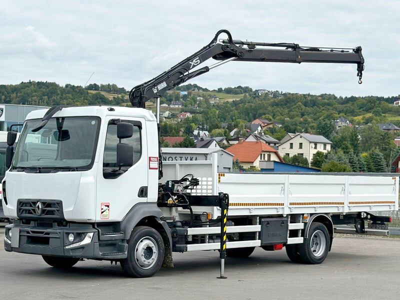 Renault D12.210 * HIAB 066 CL * TOPZUSTAND - Camion plateau, Camion grue: photos 2 Renault D12.210 * HIAB 066 CL * TOPZUSTAND - Camion plateau, Camion grue: photos 2