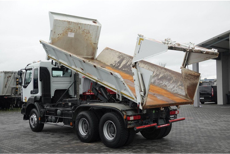 Renault KERAX 410 / 6x4 / WYWROTKA 3- STRONNA / 2X HYDROBURTA / HYDROK - Camion benne: photos 2 Renault KERAX 410 / 6x4 / WYWROTKA 3- STRONNA / 2X HYDROBURTA / HYDROK - Camion benne: photos 2