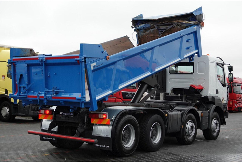 Renault KERAX 430 / 8x4 / WYWROTKA / HYDROBURTA / HYDROKLAPA / BORDMATIC - Camion benne: photos 3 Renault KERAX 430 / 8x4 / WYWROTKA / HYDROBURTA / HYDROKLAPA / BORDMATIC - Camion benne: photos 3