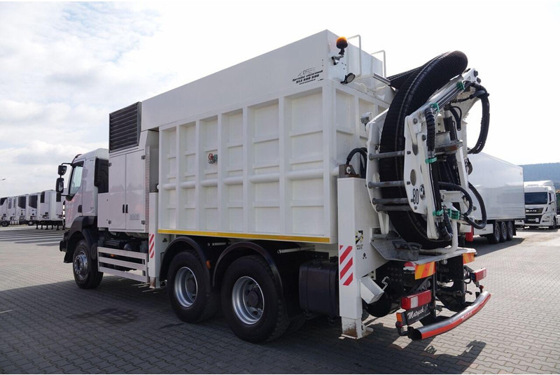 Renault KERAX 450 / 6x4 / MTS SAUGBAGGER 3A11T /ASENIZACYJNY / ŁADOWARKA - Camion hydrocureur: photos 5 Renault KERAX 450 / 6x4 / MTS SAUGBAGGER 3A11T /ASENIZACYJNY / ŁADOWARKA - Camion hydrocureur: photos 5