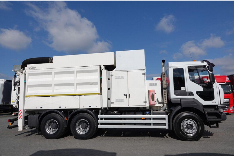 Camion hydrocureur Renault KERAX 450 / 6x4 / MTS SAUGBAGGER 3A11T /ASENIZACYJNY / ŁADOWARKA: photos 10 Camion hydrocureur Renault KERAX 450 / 6x4 / MTS SAUGBAGGER 3A11T /ASENIZACYJNY / ŁADOWARKA: photos 10