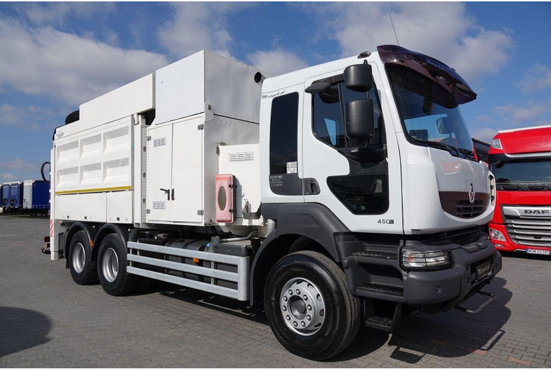 Camion hydrocureur Renault KERAX 450 / 6x4 / MTS SAUGBAGGER 3A11T /ASENIZACYJNY / ŁADOWARKA: photos 11 Camion hydrocureur Renault KERAX 450 / 6x4 / MTS SAUGBAGGER 3A11T /ASENIZACYJNY / ŁADOWARKA: photos 11