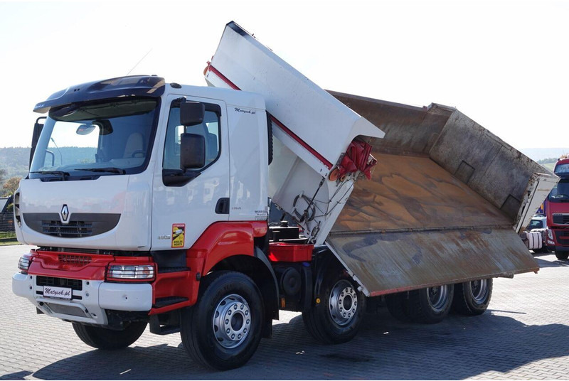 Renault KERAX 480 / 8x4 / WYWROTKA / HYDROBURTA / HYDROKLAPA / BORDMATIC - Camion benne: photos 5 Renault KERAX 480 / 8x4 / WYWROTKA / HYDROBURTA / HYDROKLAPA / BORDMATIC - Camion benne: photos 5