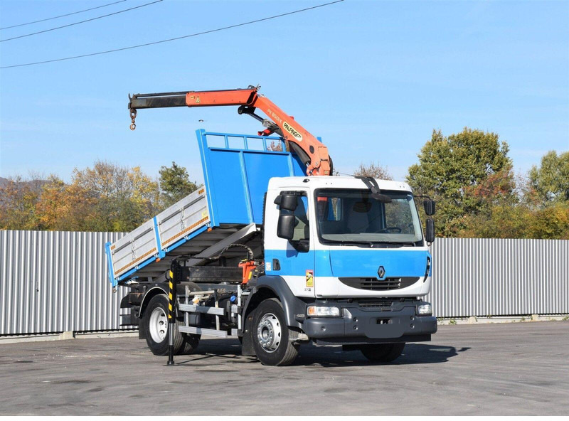 Renault MIDLUM 270 DXI *TIPPER 3,50m *PK 8501-K/FUNK - Camion benne, Camion grue: photos 1 Renault MIDLUM 270 DXI *TIPPER 3,50m *PK 8501-K/FUNK - Camion benne, Camion grue: photos 1