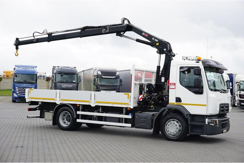Renault PREMIUM / D16 / ACC / SKRZYNIOWY + HDS / HIAB 099 E - 2 HIDUO - Camion plateau, Camion grue: photos 4 Renault PREMIUM / D16 / ACC / SKRZYNIOWY + HDS / HIAB 099 E - 2 HIDUO - Camion plateau, Camion grue: photos 4