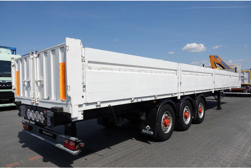 Samro NACZEPA BURTOWA / + HDS EFFER 95-3S - WYSÓW : 9 METRÓW / SPROWA - Semi-remorque plateau: photos 5 Samro NACZEPA BURTOWA / + HDS EFFER 95-3S - WYSÓW : 9 METRÓW / SPROWA - Semi-remorque plateau: photos 5