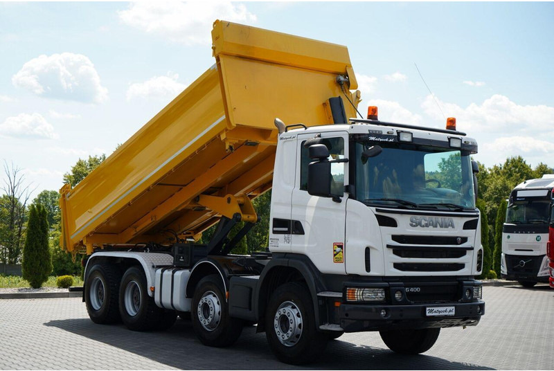 Scania G 400 / 8x4 / WYWROTKA 2 STRONNA / BORDMATIC / MANUAL - Camion benne: photos 5 Scania G 400 / 8x4 / WYWROTKA 2 STRONNA / BORDMATIC / MANUAL - Camion benne: photos 5