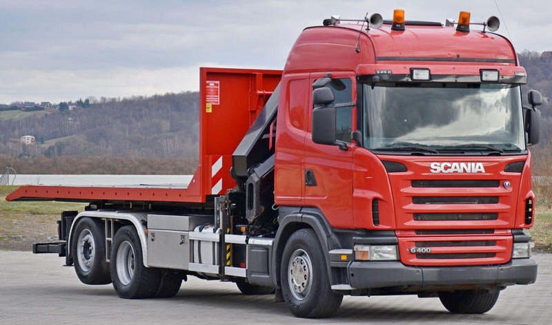 Scania G 400 - Camion - système de câble, Camion grue: photos 3 Scania G 400 - Camion - système de câble, Camion grue: photos 3