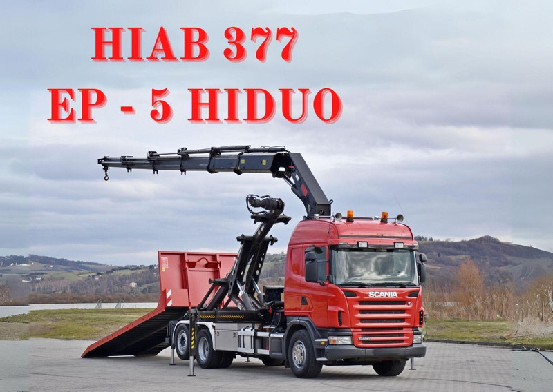 Scania G 400 - Camion - système de câble, Camion grue: photos 1 Scania G 400 - Camion - système de câble, Camion grue: photos 1
